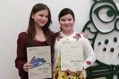 Fantastické úspechy našich dievčat v obvodnom kole recitačnej súťaže Hviezdoslavov Kubín 2024