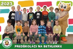 Návšteva predškolákov na Bethlenke - 7.2.2023