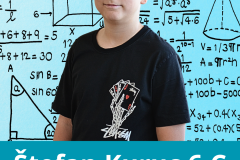 - 9. miesto v okresnom kole Matematickej olympiády - 22